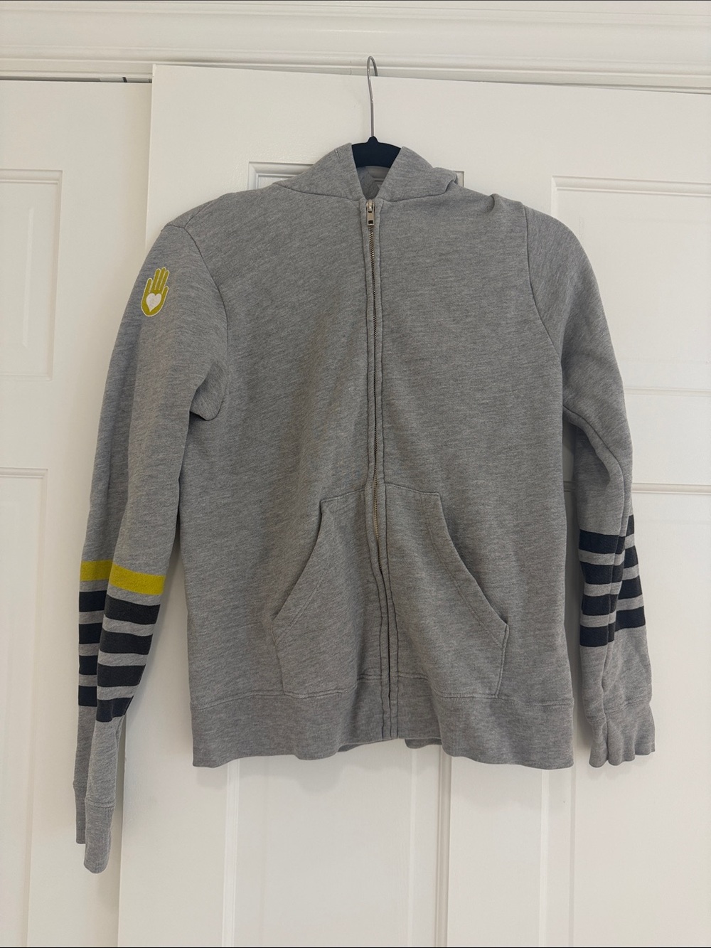 Free City Grey Zip Up Hoodie